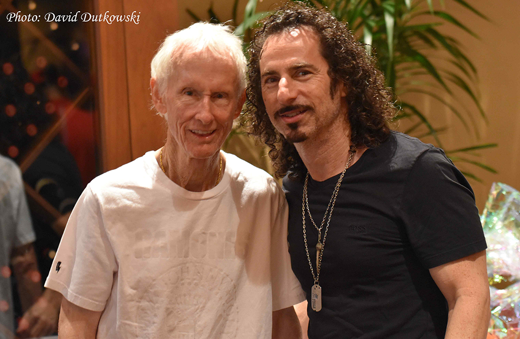 Ed Roth with Robby Krieger, guitarist for the Doors